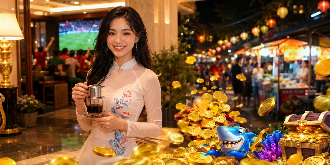 Người dùng Hà Nội kiểm tra kết quả cá cược bóng đá sáng sớm bên tách cà phê